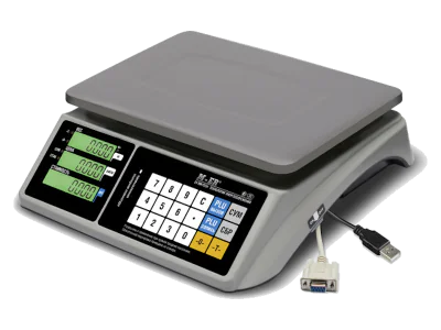 Весы торговые (настольные) MERTECH 328 AC "TOUCH-M" (RS, USB)