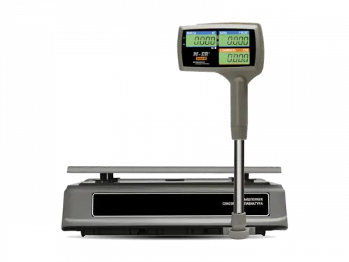 Весы торговые (настольные) MERTECH 328 ACPX "TOUCH-M" (RS, USB)