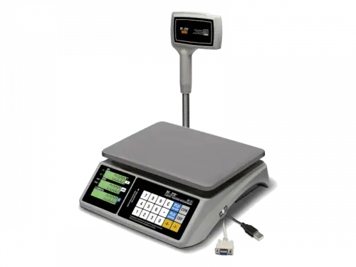 Весы торговые (настольные) MERTECH 328 ACPX "TOUCH-M" (RS, USB)